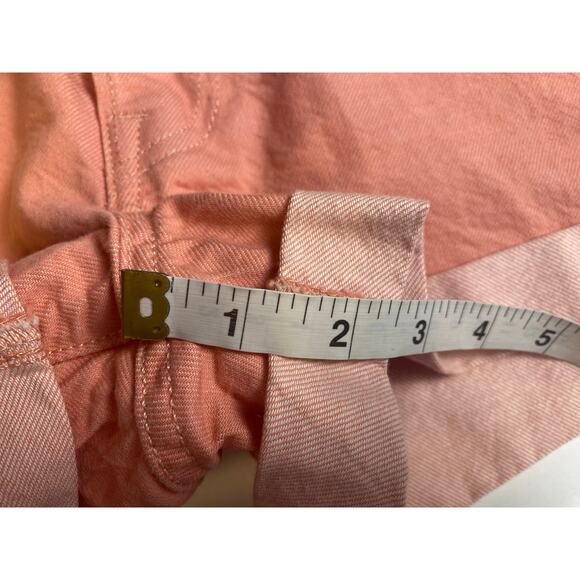 Levi's Salmon Mid-Rise Cuffed Hem 5-Pocket Hem Irregular Fit Size 29 - Picture 10 of 10